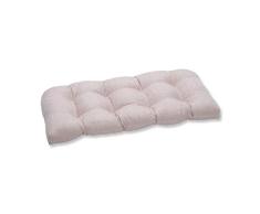 Kissen Perfect Outdoor | Indoor Chartres Rose Rattan Loveseat Kissen, 44 x 19 x 5 cm, Rosa