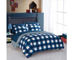 American Original WK682820 Schmusetuch Set, 64 x 86 cm, blau