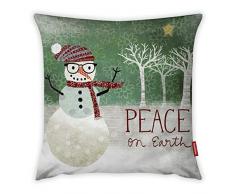 Bonamaison Dekorativ Kissenhülle, Kissenbezug, Zierkissenbezug, Wohnkultur, Für Sofa, Kaffeestube, Größe: 45X45 cm - Entworfen und hergestellt in der Türkei