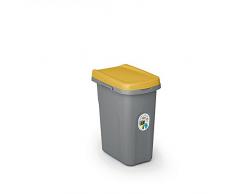 Stefanplast Abfalleimer, Gelb, 25 l