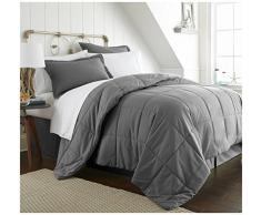 ienjoy Home Collection Bett in Einer Tasche, 8-teilig Modern Twin grau