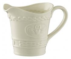 Belleek Pottery Claddagh Creme Krug, weiß