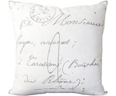 Artistic Weavers Dekokissen 18 x 18 Creme, Kohle