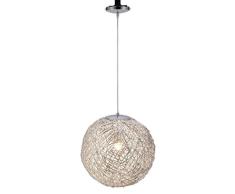 Deckenleuchte Acrylball Deckenlampe Dekoleuchte Hängelampe Tischleuchte, Ausführung: Deckenlampe 40 cm