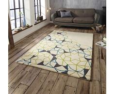 Think Rugs Teppich, elfenbeinfarben, 120 x 170 cm