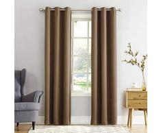 Sheer Vorhang mit Stange Modern 40 x 95 Panel Barley