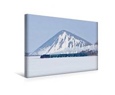 Calvendo Premium Textil-Leinwand 45 cm x 30 cm quer, Bergwerksbahn und ThÃ¤lmann Schacht | Wandbild, Bild auf Keilrahmen, Fertigbild auf echter Leinwand, Leinwanddruck Menschen Menschen