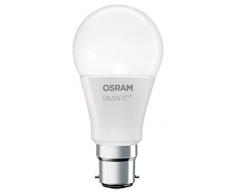 OSRAM SMART+ LED, Bluetooth Lampe mit B22d Sockel, RGB Farbwechsel, dimmbar, ersetzt 60W Glühbirne, warmweiß , Kompatibel mit Apple Homekit und LEDVANCE Smart+ App für Android