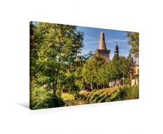 Calvendo Premium Textil-Leinwand 75 cm x 50 cm quer, Der Kunstzuckerhut | Wandbild, Bild auf Keilrahmen, Fertigbild auf echter Leinwand, Leinwanddruck Menschen Menschen