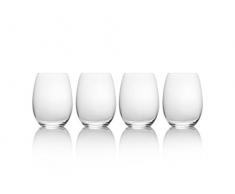 Mikasa Bordeauxglas Weinglas ohne Stiel 19.75 oz farblos