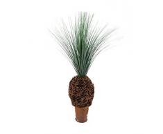 EUROPALMS 82511335 Graspalme mit Knollenstamm, Kunstpflanze, 90cm