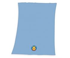 Herding 1423054014521 Babydecke Winnie Pooh Microfaserflausch-Decke, GröÃe 75 x 100 cm, 100% Polyester