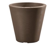Crescent Garden A115037A Madison Pflanzgefäß, drehbar, geformt, 51 cm 26 bark