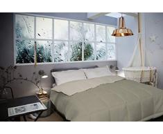 Winter Bettdecke Turteltaube/creme