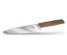 Victorinox Tranchiermesser Swiss Modern Kochmesser Messer Nussbaumholz 6.9010.20G, Wood, small
