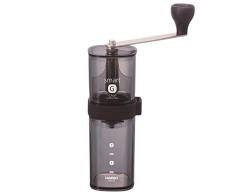 HARIO Kaffeemühle, Transparent/Schwarz, Petite