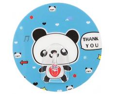 mumbi Handtuchhalter selbstklebend Handtuchhaken (ohne Bohren, Klebehaken) mit Motiv Panda (1 Stück)