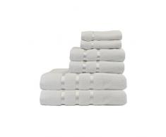 Ausin Horn Classics Austin Horn Classics Hotel Collection 6-teiliges Badetuch Set weiß