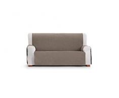Eysa Loira Protect wasserdichte und atmungsaktive Sofa überwurf, 65% Polyester 35% Baumwolle, braun, 150 cm.