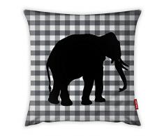 Bonamaison Dekorativ Kissenhülle, Kissenbezug, Zierkissenbezug, Wohnkultur, Für Sofa, Kaffeestube, Größe: 45X45 cm - Entworfen und hergestellt in der Türkei