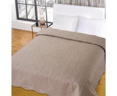 highams Beautiful Victoria Design Tagesdecke, Polyester, Portobello, 200 x 200 cm