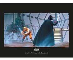 Komar Wandbild Star Wars Classic RMQ Vader Luke Carbonit Room | Kinderzimmer, Jugendzimmer, Dekoration, Kunstdruck | ohne Rahmen | WB162-40x30 | Größe: 40 x 30 cm (Breite x Höhe)