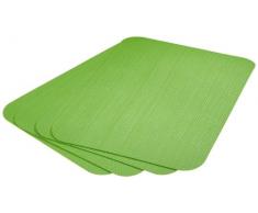 MICHELANGELO 886520 4-er Tisch-Set, grün