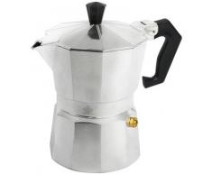 Home Mokita Kaffeemaschine, Kunststoff, Silber/Schwarz, 3 Tassen