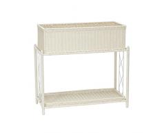 Household Essentials ML-5017 Pflanzgefäß, für den Innen- und Außenbereich, aus Kunstharz, 2-teilig