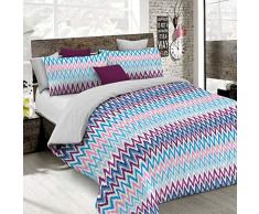 Fantasy Italian Bed Linen Bettbezug, Einzelne, Mikrofaser, Frequenzen