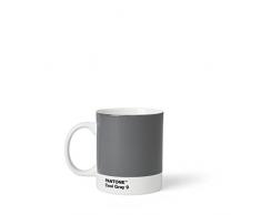 Pantone Kaffeetasse, Porzellan, Cool Gray 9, 8.4 x 8.4 x 12.1 cm