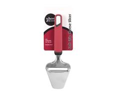 Wham Design Käseschneider, Stahl, Chilli rot, 23 x 2 x 6 cm