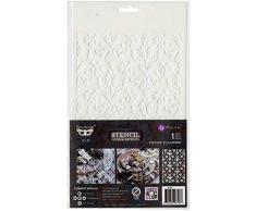 PRIMA MARKETING INC 967987 Elementals Stenc, 6 x 9 cm, VNTG, Vintage Tapete, Einheitsgröße