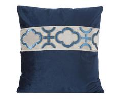 Eurofirany Kissenbezüge Kissenhüllen Couchkissenbezüge Sofakissenbezüge Dekorationskissen Doppelpack 2er Set Kopfkissenbezüge Dekokissen Sitzkissen, Senf, 45X45 cm, 2