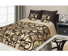 Eurofirany Kuscheldecke, Mikrofaser, Braun, 150 x 200 x 1 cm