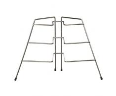 Speisenwärmer, 2,2 L Marinex Glasschale, Edelstahl