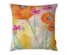 Bonamaison Dekorativ Kissenhülle, Kissenbezug, Zierkissenbezug, Wohnkultur, Für Sofa, Kaffeestube, Größe: 45X45 cm - Entworfen und hergestellt in der Türkei