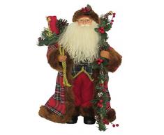 Santas Workshop 7031 Weihnachtsmann, 38 cm hoch, Rot
