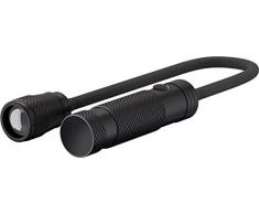 Goobay 66515 LED Taschenlampe Arbeitsleuchte Zoom 140 ideal für Freizeit, Sport, Camping, Angeln, Jagd und Pannenhilfe, Lichtstrom 140 Lumen, Leuchtweite bis 70M