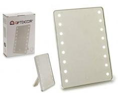 ARTE REGAL Spiegel, 8 LEDs, 22 x 17 cm