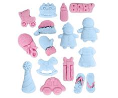 Städter Backform, Silikon, Weiß, 15 x 20 x 2 cm