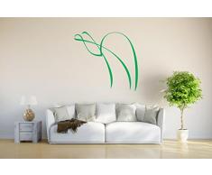 INDIGOS 4051095832881 Wandtattoo / Wandsticker - d275 sÃ¼Ães Kamel Afrika WÃ¼ste Lama Tribal, Vinyl, grÃ¼n, 96 x 89 x 1 cm