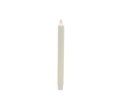 Boston Warehouse Mystique Flammenlose Taper Kerze, elfenbeinfarben, 10-Inch