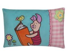 Joy Toy 15229 - Winnie Puuh, Ferkel Kissen Bestickt, 42 x 28 cm