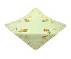 Bellanda Tischdecken, Polyester, gelb, 85x85x0.5 cm