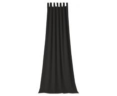 Horn textiles Villa 13 Schlaufenschal mit U-Band stückgefärbt 245 x 135 cm, schwarz