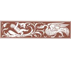 INDIGOS 4051095027454 Wandtattoo w259 Vogel, Baby 120 x 71 cm, braun