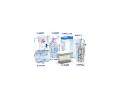 Karaffe aus Thermoplast für Lebensmittel mit Skala 750 ml cm 10 x 13