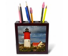 3dRose Ph_259475_1 Stifthalter für Fliesen, am Sonnenuntergang, mit Bild von Michigan