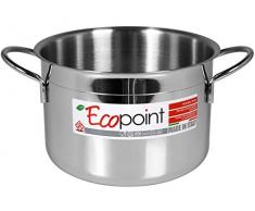 Home Ecopoint Kochtopf, 30 cm, Edelstahl